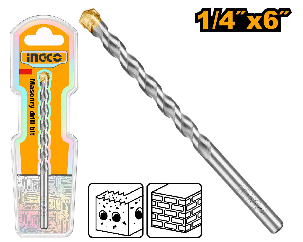 BROCA CONCRETO 1/4" X 6"
