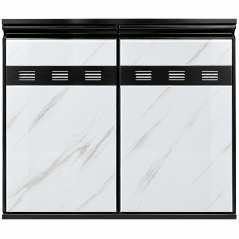 PUERTA ALUMINIO MILANO CARRARA A:80CM X L:70CM REF.6521 VENT