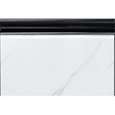PUERTA ALUMINIO MILANO CARRARA A:40CM X L:17.5CM REF.6521