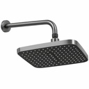 REGADERA RECT.CON BRAZO GUN GREY SEAWELL