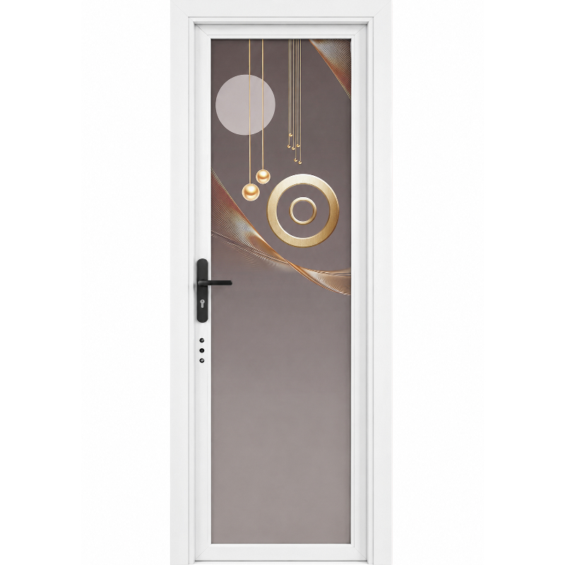 PUERTA 2 X 7 DE ALUMINIO URBE BLANCO 
