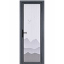 PUERTA DE ALUMINIO SIERRA GRIS 70CM X 2M