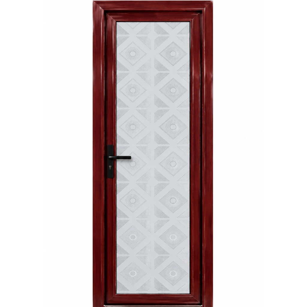 PUERTA DE ALUMINIO ALPI ROJO 70CM X 2M