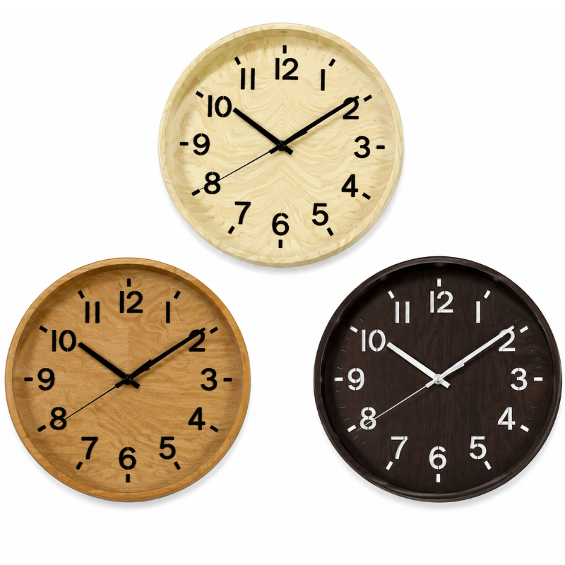 RELOJ DE PARED EDISON REF. 653GD-B