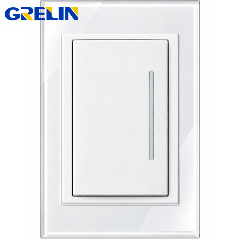 INTERRUPTOR BLANCO SENCILLO REF.Q1-01/2 GRELIN