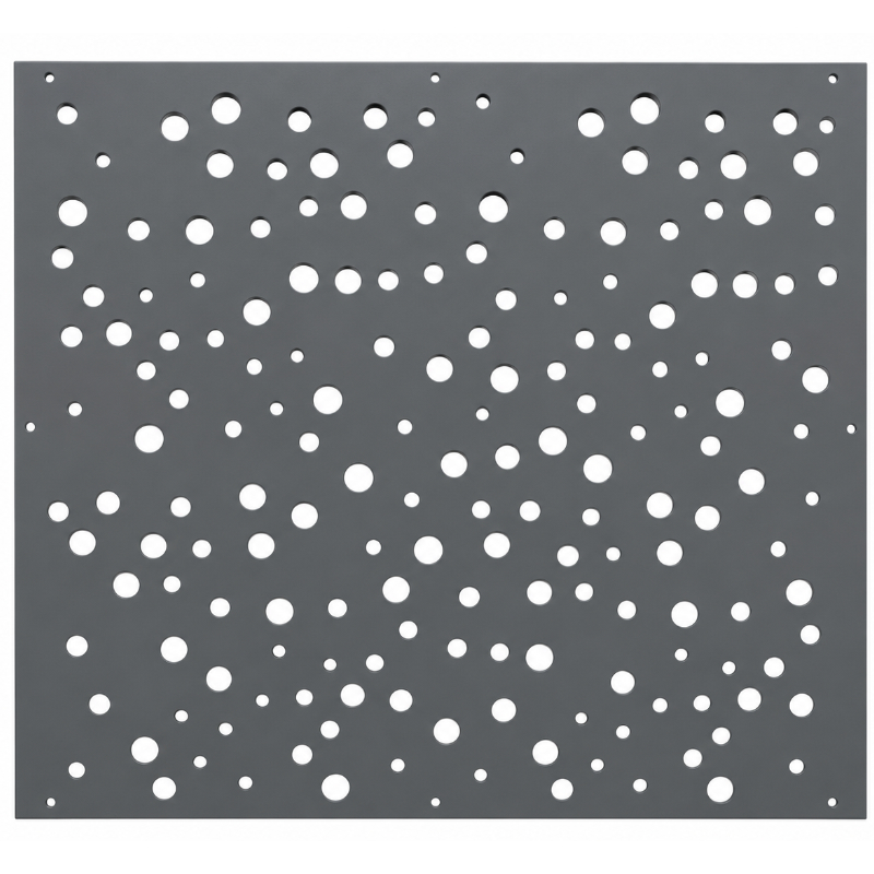 PANEL DECOR METAL PRECORTADO 60CM X 60CM X 1.5MM REF. PIXEL