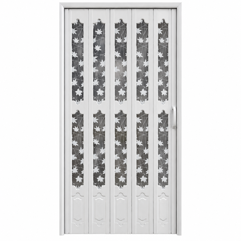 PUERTA PLEGABLE PVC REF. SY-10 TIPO ACORDION 2M X 1M 