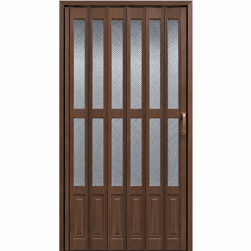 PUERTA PLEGABLE PVC REF. SY-43 TIPO ACORDION 2M X 1M
