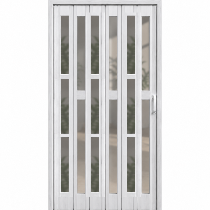 PUERTA PLEGABLE PVC REF. SY-29 TIPO ACORDION 2M X 1M