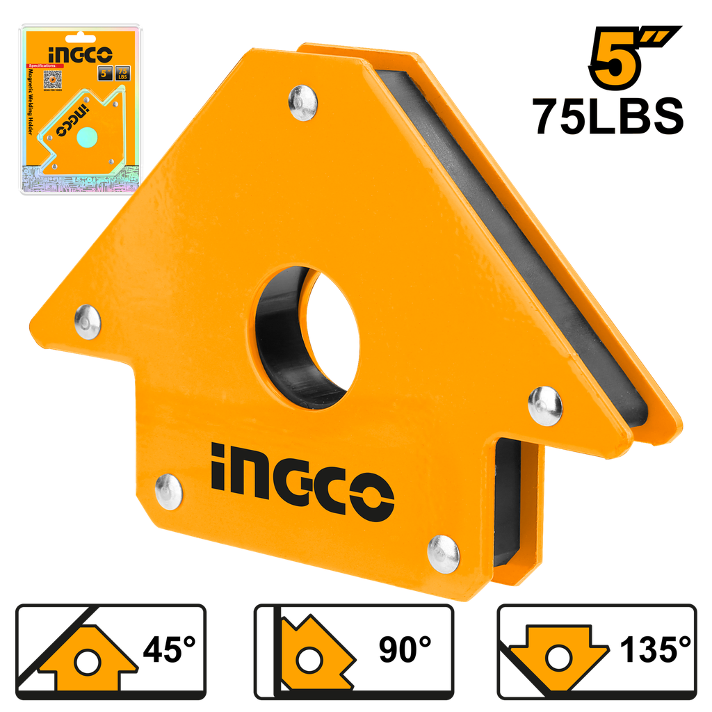 ANGULO MAGNETICO PARA SOLDAR 75LBS 5"