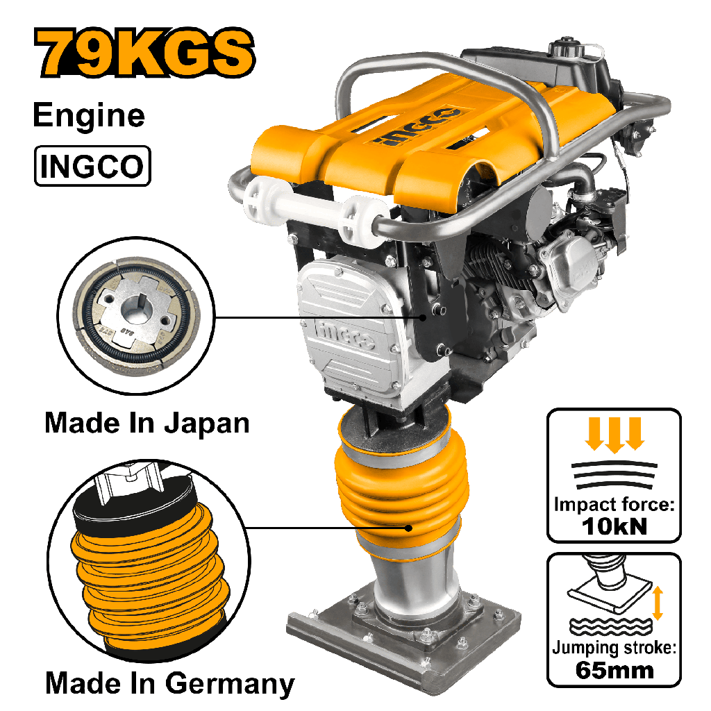 APISONADORA A GASOLINA 6.5HP 10KN