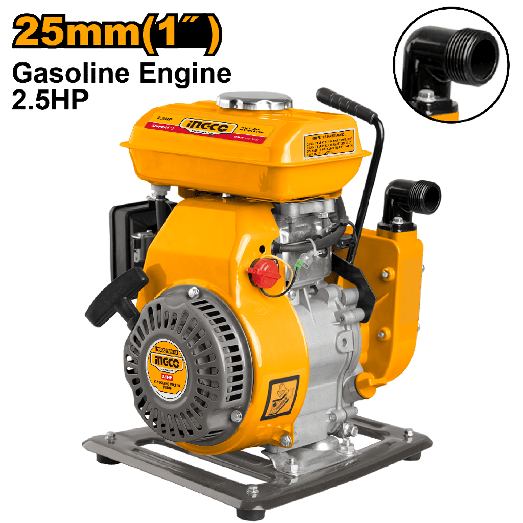 BOMBA PARA AGUA DE GASOLINA 2.5HP 105CC