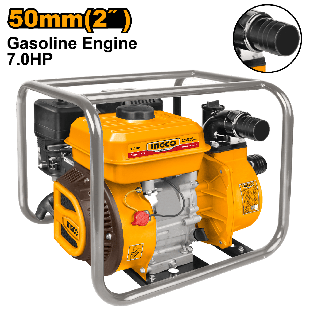 BOMBA PARA AGUA DE GASOLINA 7 HP 208cc 