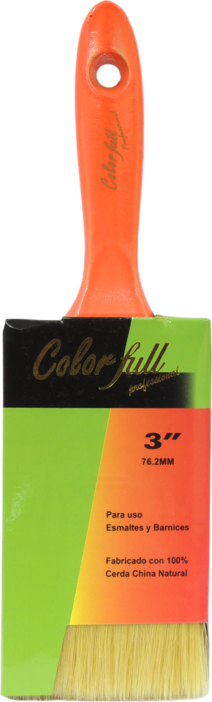 BROCHA COLORFULL 3"