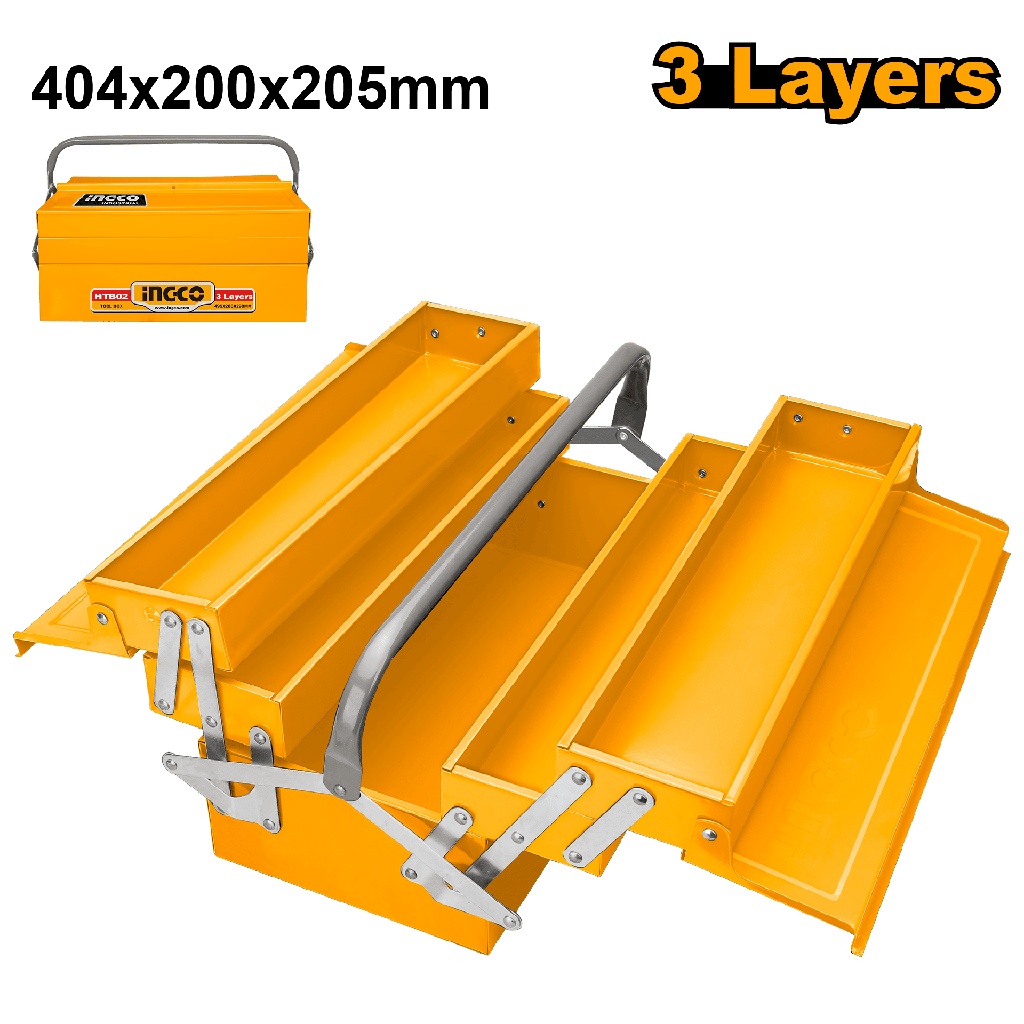 CAJA DE HERRAMIENTAS 3 NIVELES METAL