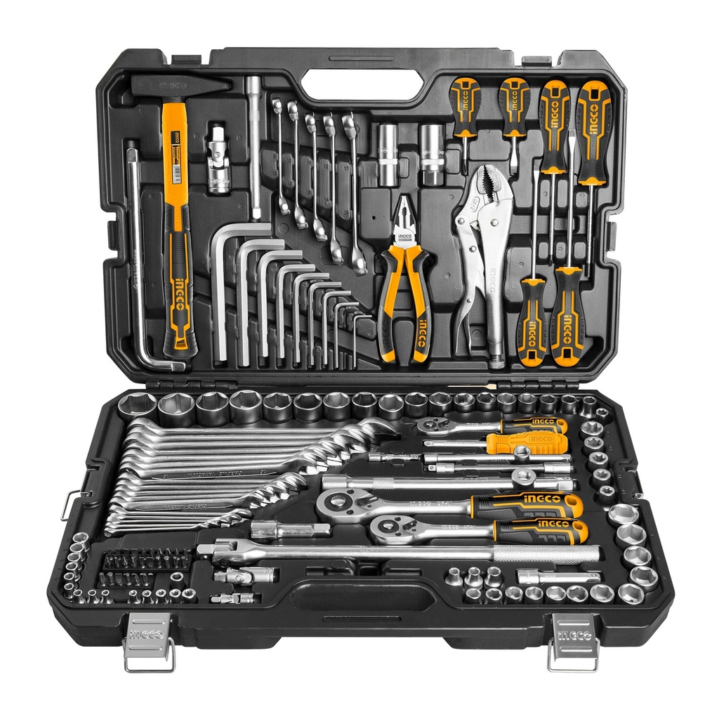 CAJA DE HERRAMIENTAS COMBINADAS 142 PCS 