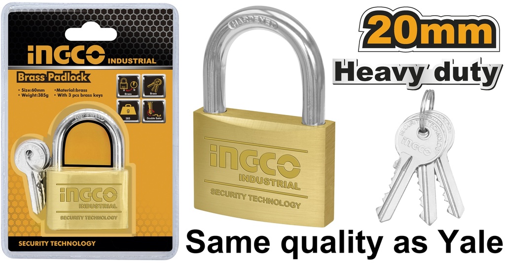 CANDADO HEAVY DUTY 20MM