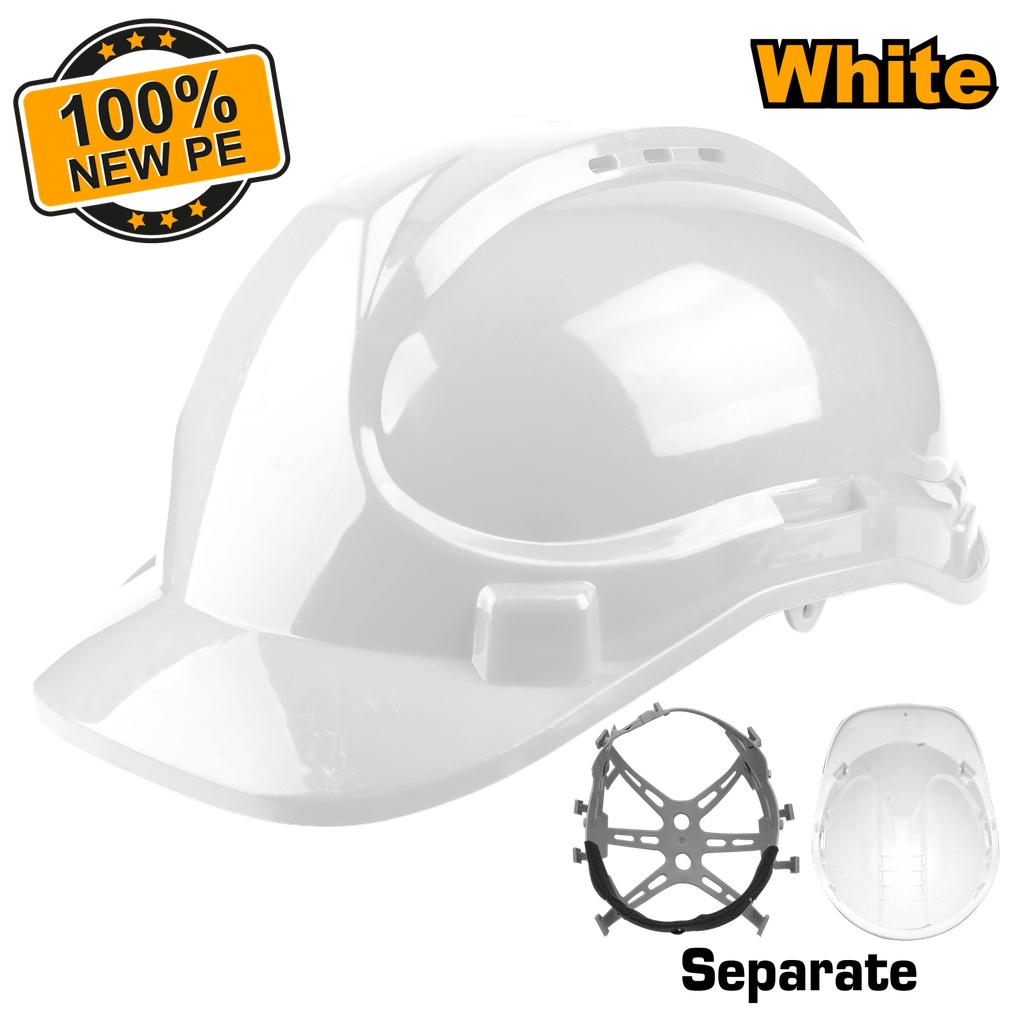 CASCO DE SEGURIDAD VENTILADO BLANCO