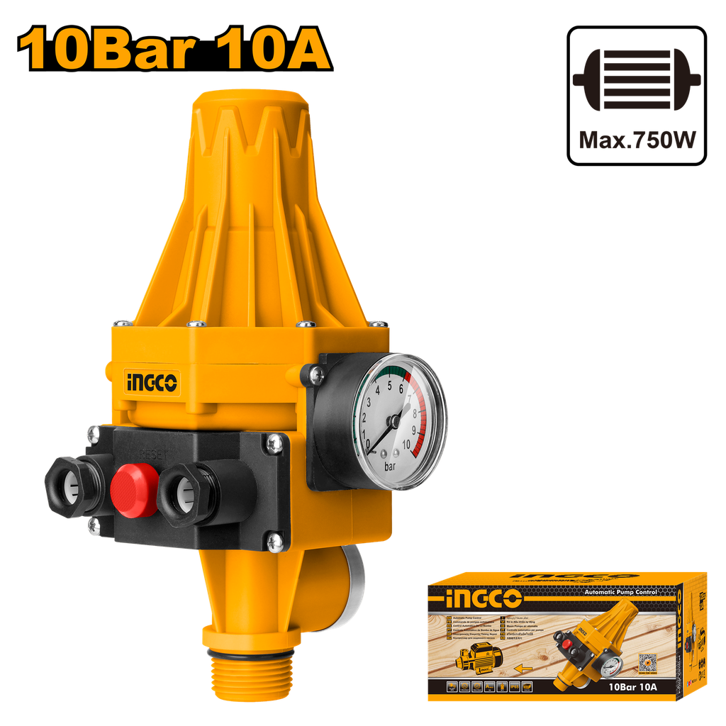 CONTROL AUTOMATICO PARA BOMBA 1.5 BAR 1" (CON RELOJ)