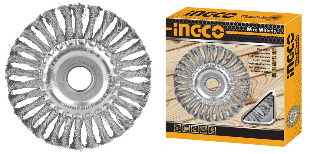 DISCO DE ALAMBRE PLANO 6"