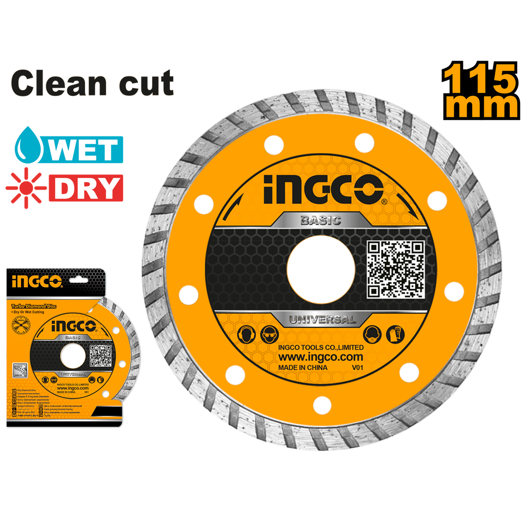 DISCO DE DIAMANTE TURBO 4 1/2" X 22.2MM