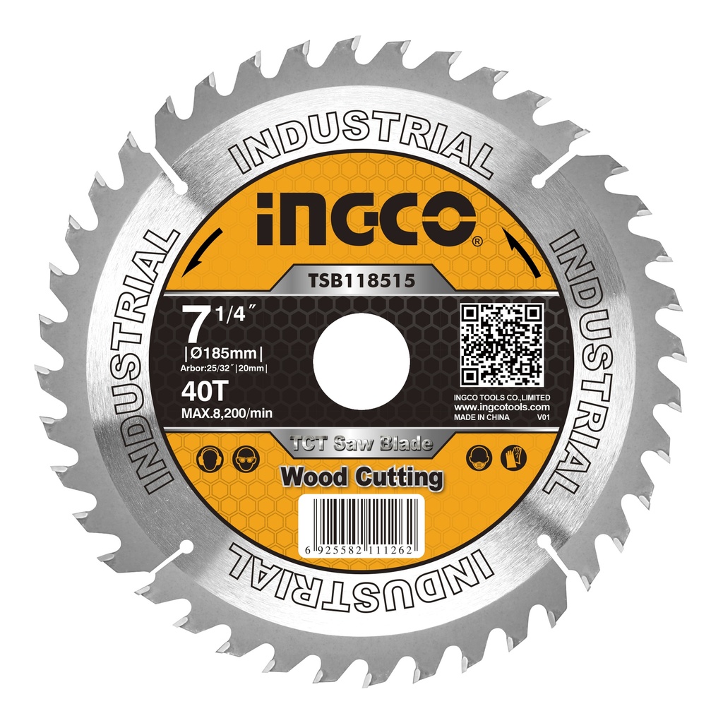 DISCO DE SIERRA 7-1/4" 40T