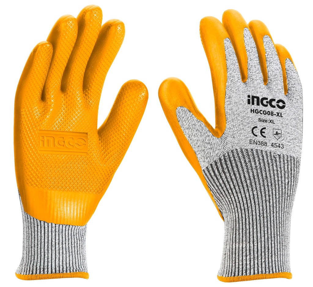 GUANTES ANTI CORTES XL INGCO