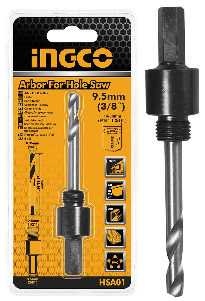 GUIA PARA BROCA CIRCULAR 3/8"