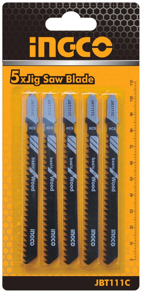 HOJA DE CALADORA PARA MADERA 74 MM 8TPI SET 5 PCS