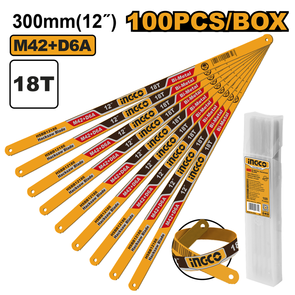 HOJA DE SEGUETA 12" 18T