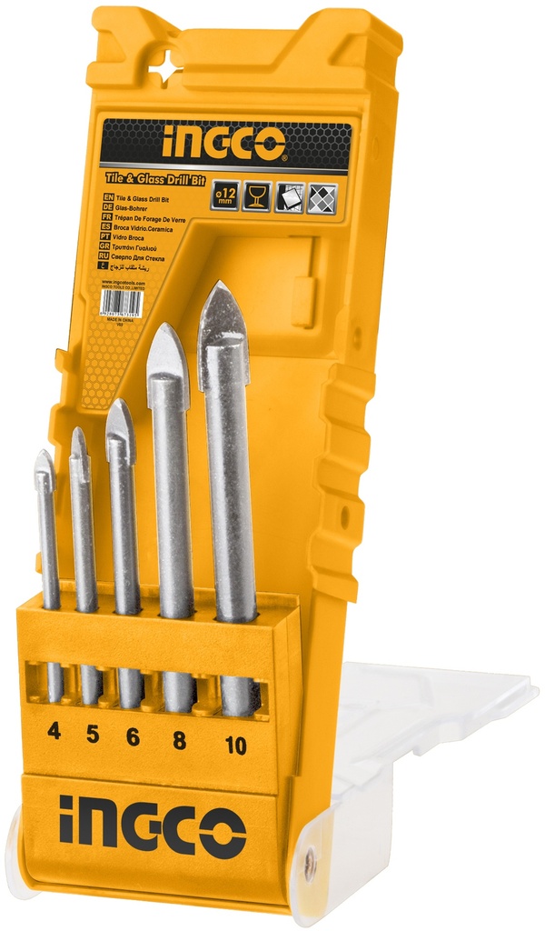 JUEGO DE BROCA PARA VIDRIO 5 PCS