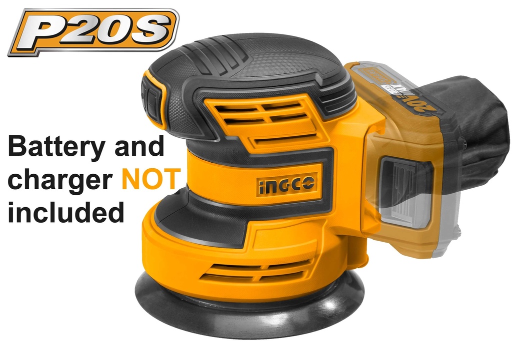 [AGOTADO] LIJADORA ORBITAL LIT-ION 20V 125MM