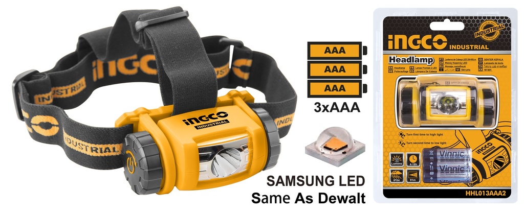 LINTERNA CAZADOR 200 LUMEN