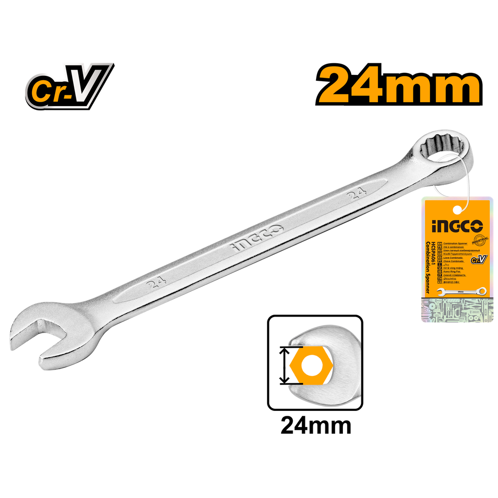 LLAVE COMBINACION 24MM X 287MM