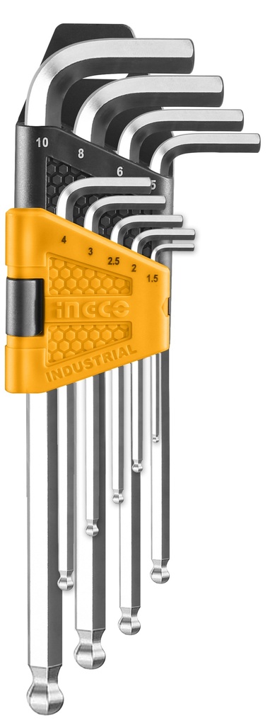 LLAVE DE PUNTA HEX 9 PCS