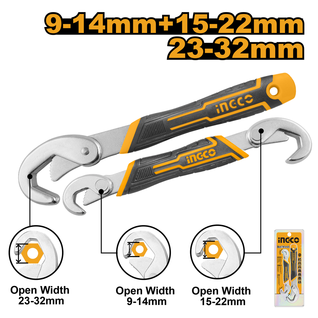 LLAVE MULTIUSO AJUSTABLE 2 PCS