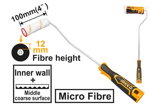 MINI RODILLO MICRO FIBRA 4"