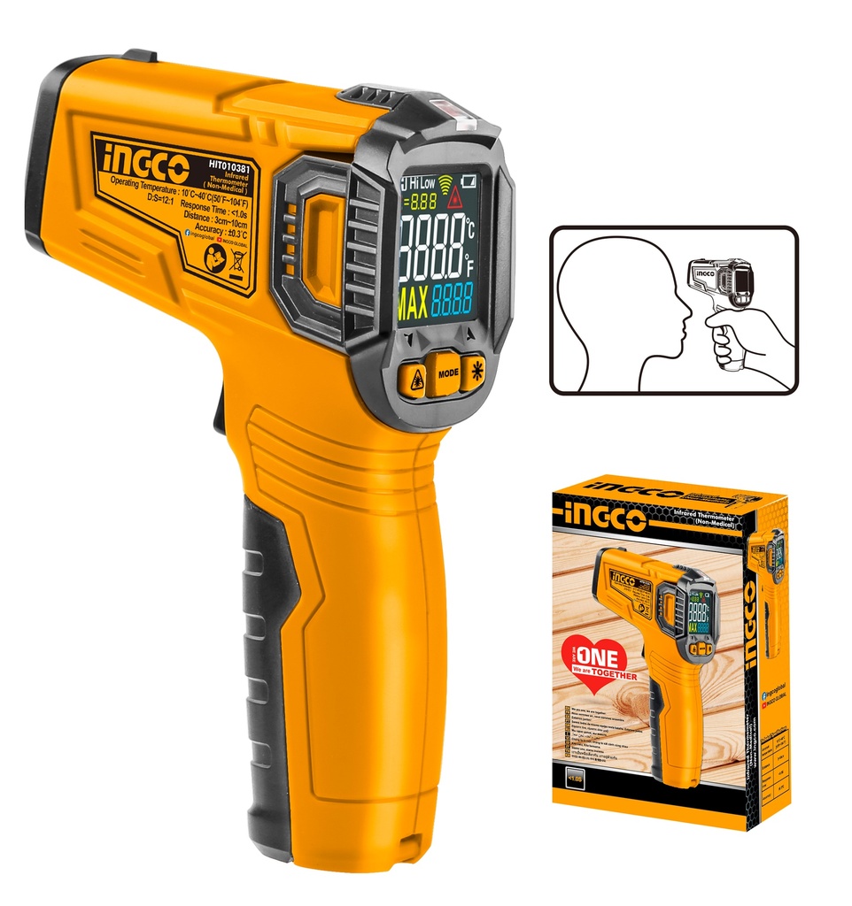 PISTOLA INFRAROJA DE CALOR