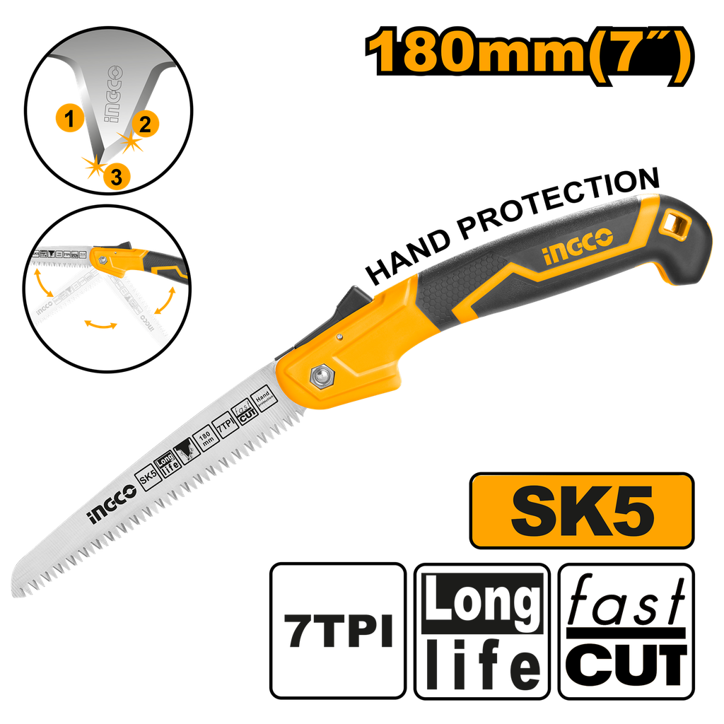 SERRUCHO PLEGABLE 7"