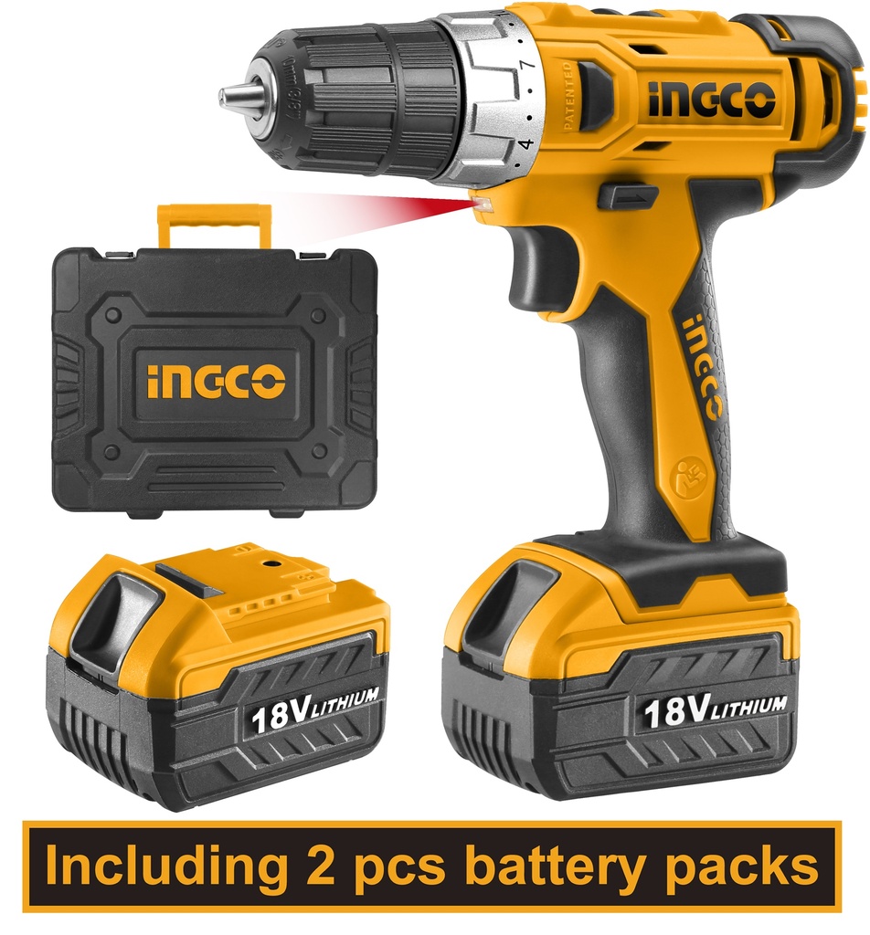 [AGOTADO] TALADRO IMPACTO 3/8" LIT-ION 18V