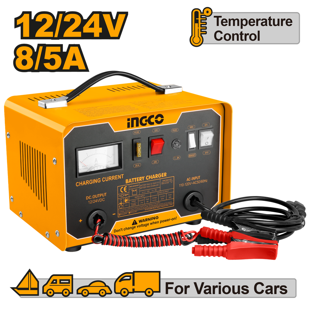 [AGOTADO] CARGADOR DE BATERIA 12/24 V