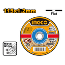 DISCO DE CORTE METAL ABRASIVO 3/64 X 7/8 4-1/2" X 7/8"