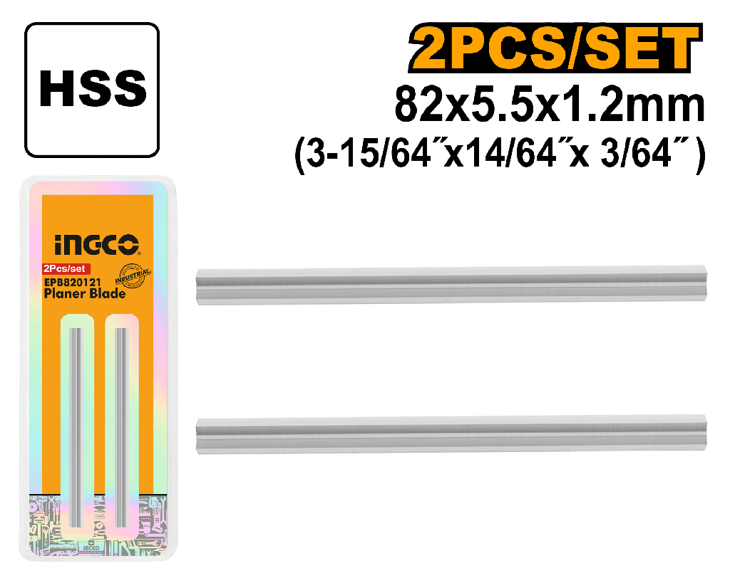 CUCHILLA REPUESTO 82 X 5.5 X 1.2MM LIJADORA ELECTRICA