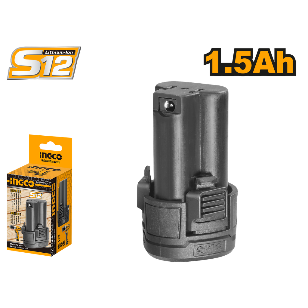 [AGOTADO] BATERIA LIT-ION 12V 1.5Ah INGCO