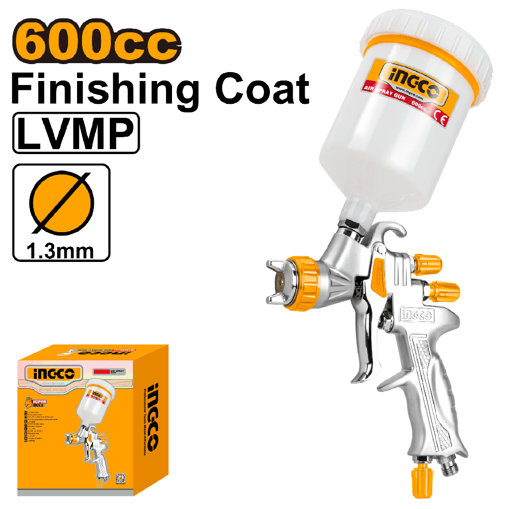 [AGOTADO] PISTOLA SPRAY 600CC 1.3MM