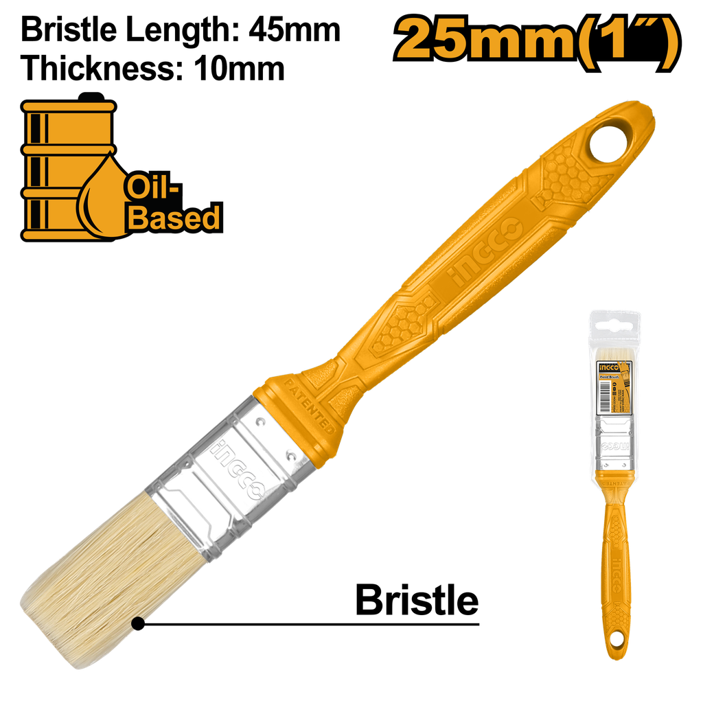 BROCHA 1" MANGO PLASTICO