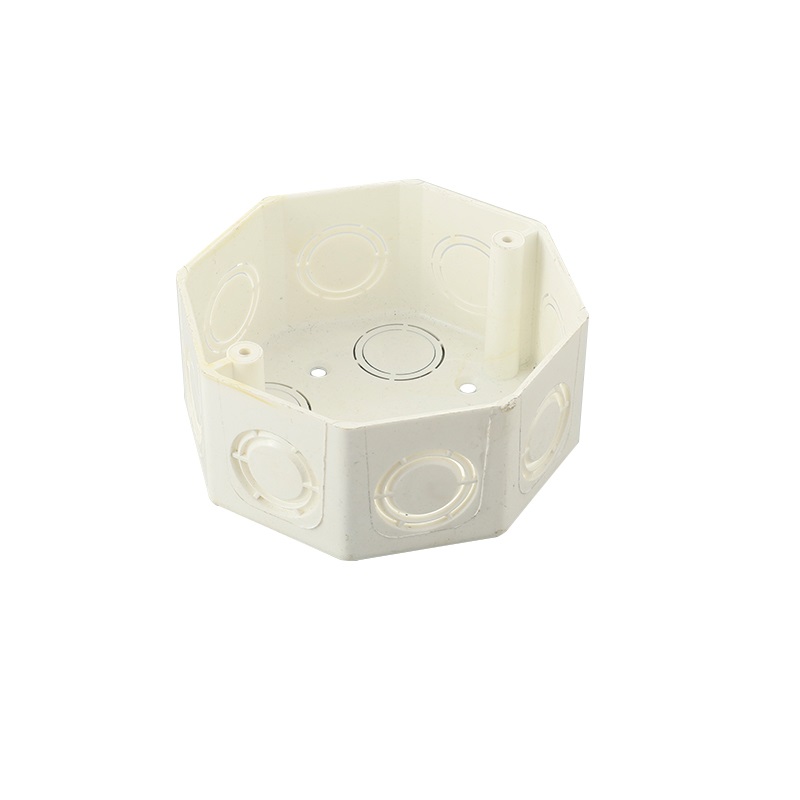CAJILLA OCTAGONAL PVC 1/2"