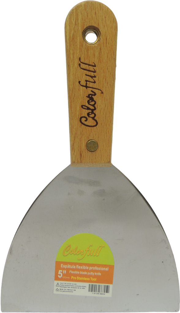 ESPATULA FLEXIBLE COLORFULL 5"