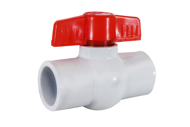 LLAVE DE PASO PVC LISA 3/4"