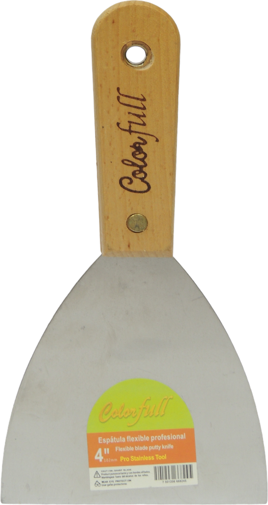 ESPATULA FLEXIBLE COLORFULL 4''